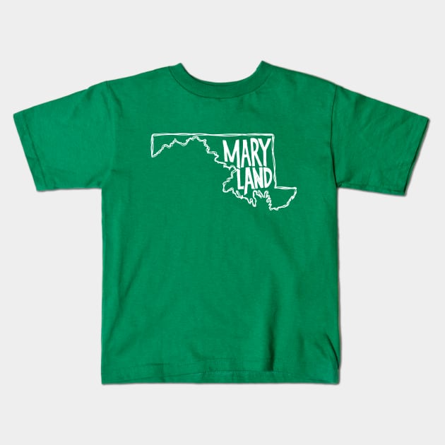 Maryland Kids T-Shirt by thefunkysoul